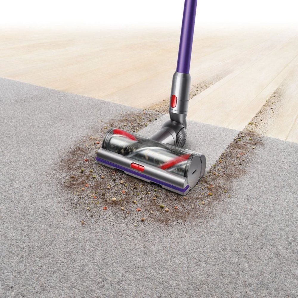 V10 Dyson Animal Cordless Vacuum Purple /Grey - Picture 10 of 11